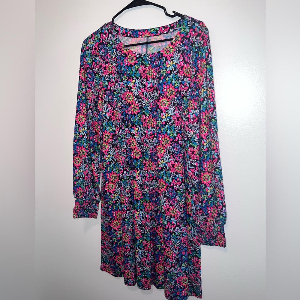 Lilly Pulitzer Long Sleeve Tiered Dress